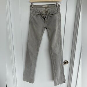 J Brand Women's Light Gray Flare Jeans